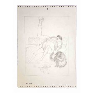 Seated Sybil and Exhausted Knight