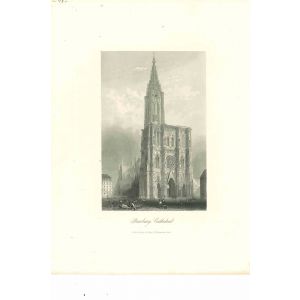 Ancient View of Strasburg Cathedral