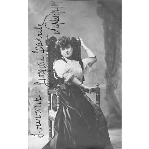 Giorgina Caprile Autographed Photocard - SOLD