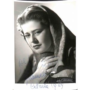 Giannella Borelli Autographed Photo - SOLD
