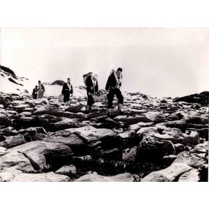 Among the Rocks, Vintage Photograph