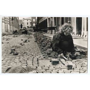 Women at Work - Vintage Photograph About Women Rights
