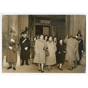 Women at Work - Vintage Photograph About Women Rights
