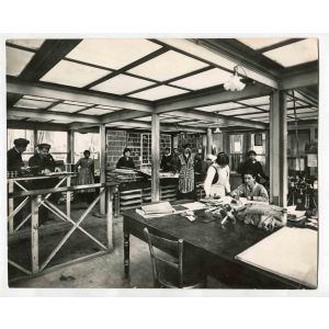 Women at Work - Vintage Photograph About Women Rights