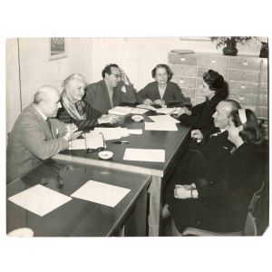 The meeting - Historical Photograph