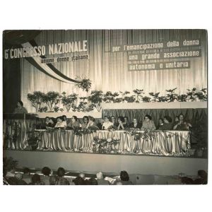 The National Congress - Historical Photograph About the Feminist Movement