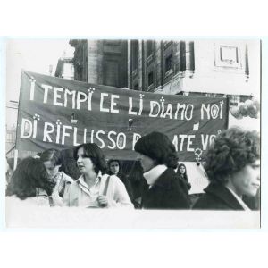 The Protest - Historical Photograph About the Feminist Movement