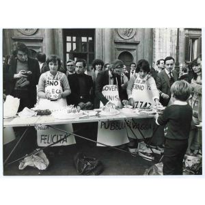The Radical Protest - Historical Photograph About Women Rights 
