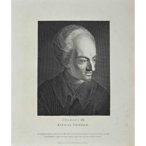 Portrait of Charles 12nd, King of Sweden