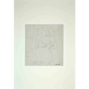 Portrait of a Lady on a Terrace
