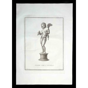 Ancient Roman statue of the Angel