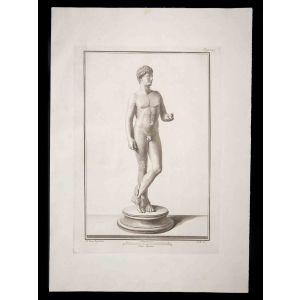 Hermes in Ancient Roman Statue