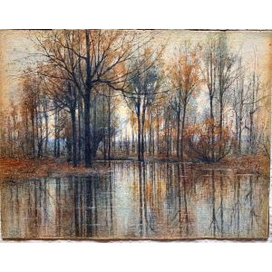 Charles Melville Dewey - The Mirror of the Woods - Modern Art