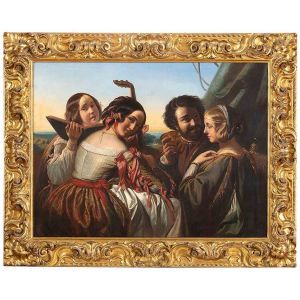 Henri Guillaume Schlesinger - The Musik-Making Society - Old Master Art
