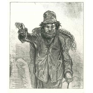Paul Gavarni - Mountaineer - Modern Art