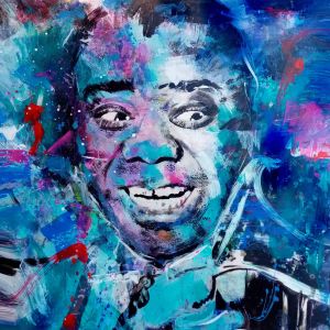 Ivana Burello - Louis Armstrong - Contemporary Art