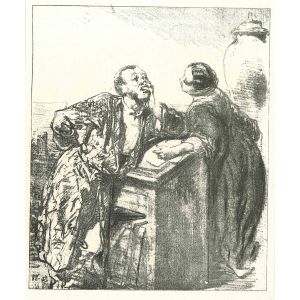 Paul Gavarni - The Conversation - Modern Art