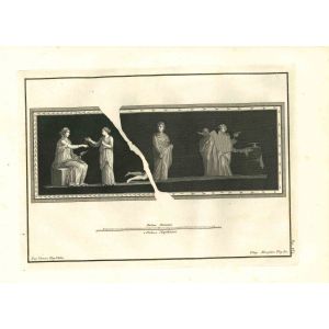 Ancient Roman Artwork - The Offering Scene