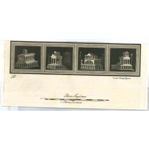 Ancient Roman Buildings - Carlo Oraty - Old Masters