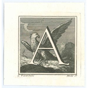Antiquities of Herculaneum -  Alphabet  L