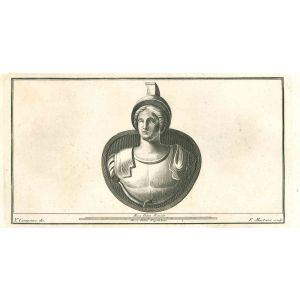 Athena Goddess Armed - Vincenzo Campana - Old Master's Artwork