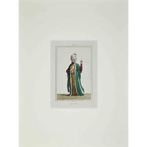Portrait of Turkish Sultan Cadi-Lechker