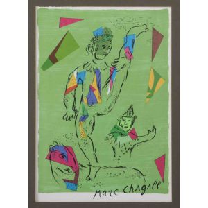 Marc Chagall - The Green Acrobat - Contemporary Art