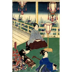 Utagawa Kunisada - Geinjie - Modern Artwork