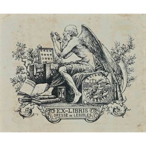 Ex Libris Dressè de Lebioles