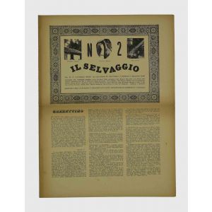 Il Selvaggio, No.2- 1938