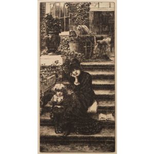 Girl and Child