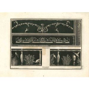 Ancient Roman Garden - Carlo Oraty - Old Master's Artwork