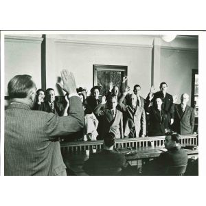 The Government of The U. S. - American Vintage Photograph