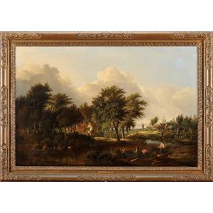 Landscape with Stream