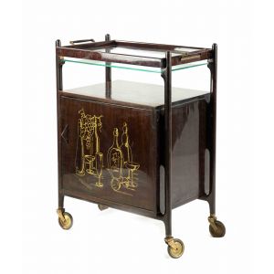 Vintage Bar Cart attr. to Ico Parisi