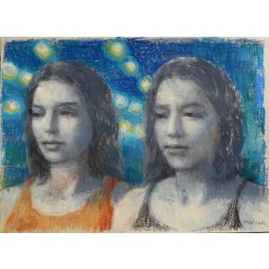 Aurelio Bulzatti - Due Donne - Contemporary Art