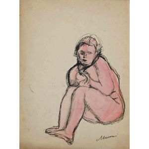 Crouched Nude