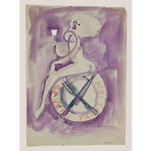 Mino Maccari - Caveau Parisien - Contemporary Art