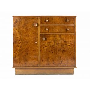 Vintage Wooden Cupboard - Italy 1950s