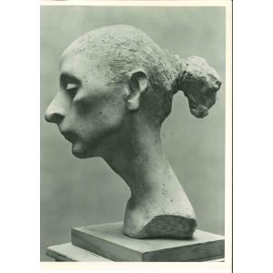 Woman Sculpture - American Vintage Photograph