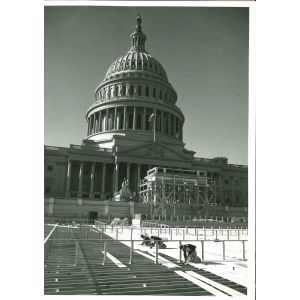 Eisenhower Takes oath of Office- American Vintage Photograph