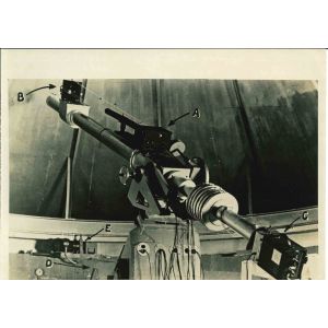 American Astrophysicists Watch the Sun - American Vintage Photograph