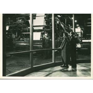 Presses in Operation - American Vintage Photograph 