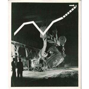 American Steel Industry - American Vintage Photograph