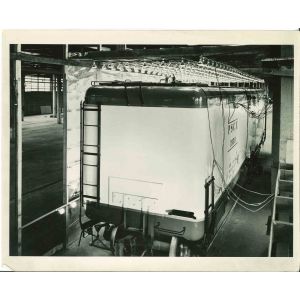 New American Fright Car- American Vintage Photograph
