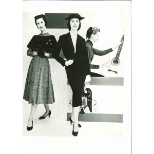 Foreign Fashion in The U.S. - Vintage Photograph