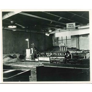 Miniature Railroad Models- Vintage Photograph