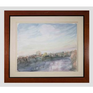 Alfonso Avanessian - View of Rome - Contemporary Art