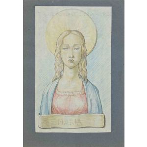 Portrait of Virgin Mary