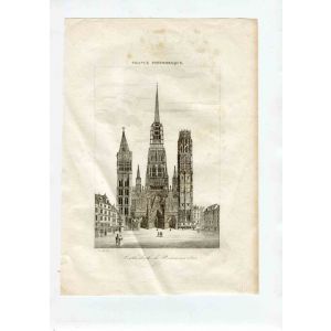 View of the Cathedral of Rouen